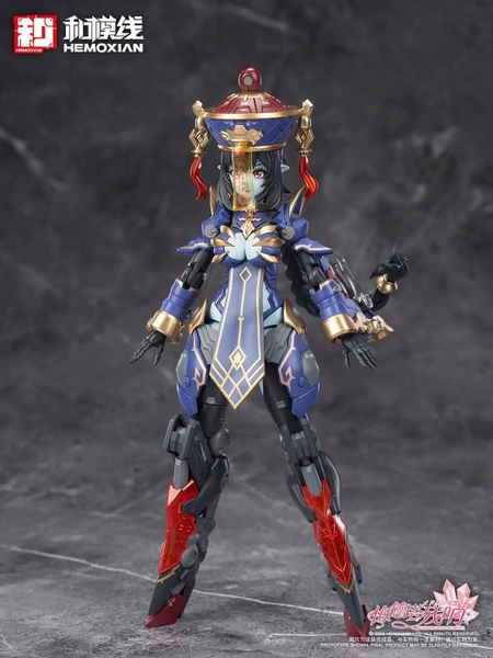 [HÀNG SẴN] MÔ HÌNH LẮP RÁP JIULIA 1/10 Zombie Girl - Chính hãng Hemoxian