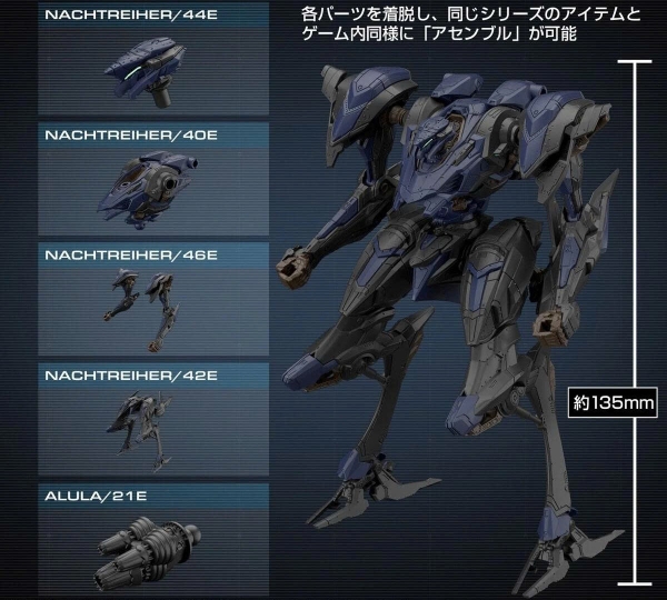 [HÀNG SẴN] BANDAI Mô Hình Lắp Ráp 30MM ARMORED CORE VI FIRES OF RUBICON STEEL HAZE