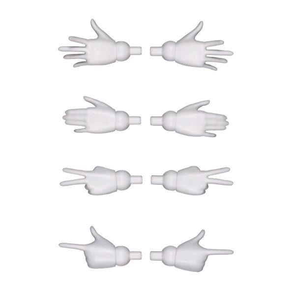 [HÀNG CÓ SẴN] BANDAI Mô hình lắp ráp 30MS OPTION HAND PARTS [WHITE/BLACK]