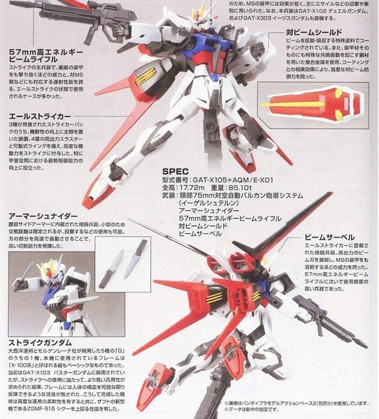 [HÀNG SẴN] BANDAI MÔ HÌNH LẮP RÁP HG 1/144 HGCE AILE STRIKE GUNDAM