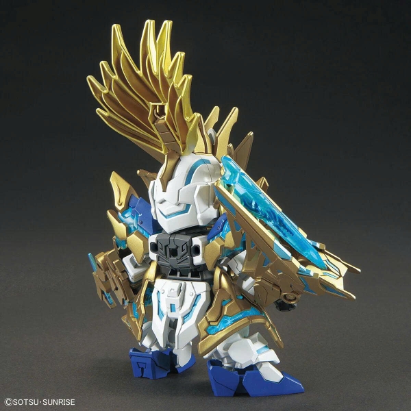 [HÀNG CÓ SẴN] BANDAI MÔ HÌNH LẮP RÁP SD HEROES LONGZUN LIU BEI UNICORN GUNDAM