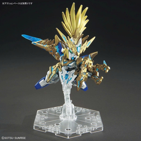 [HÀNG CÓ SẴN] BANDAI MÔ HÌNH LẮP RÁP SD HEROES LONGZUN LIU BEI UNICORN GUNDAM