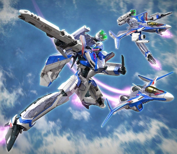 [HÀNG SẴN] BANDAI MÔ HÌNH LẮP RÁP HG 1/100 VF-31J SIEGFRIED (HAYATE IMMELMANN USE)