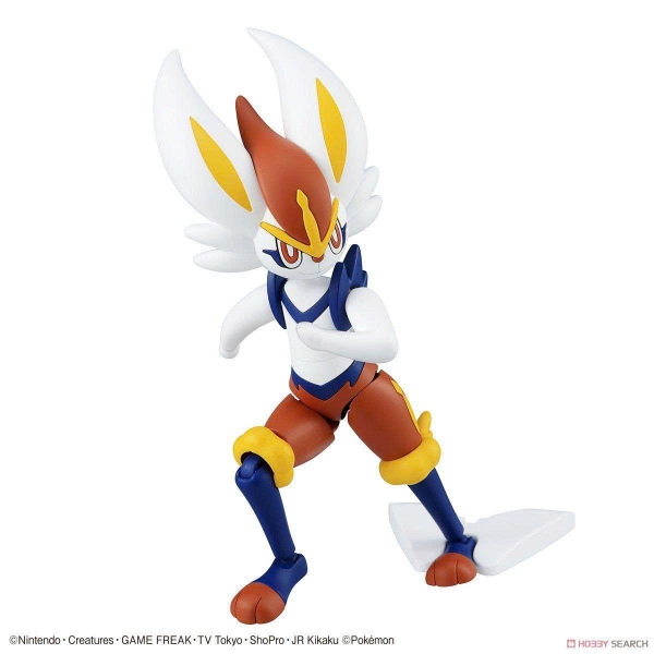 [HÀNG SẴN] BANDAI mô hình lắp ráp Pokemon Plamo Collection 50 Select Series Cinderace
