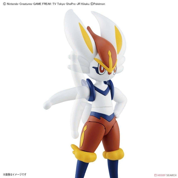 [HÀNG SẴN] BANDAI mô hình lắp ráp Pokemon Plamo Collection 50 Select Series Cinderace