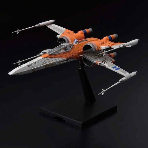 [HÀNG SẴN] BANDAI MÔ HÌNH LẮP RÁP 1/72 POE'S X-WING FIGHTER