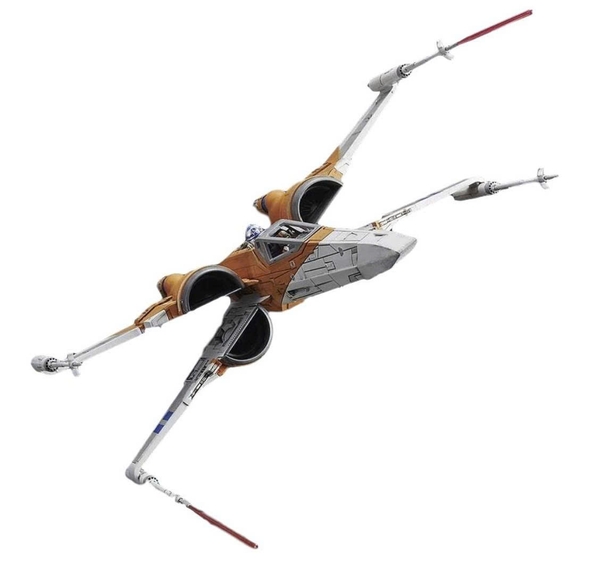 [HÀNG SẴN] BANDAI MÔ HÌNH LẮP RÁP 1/72 POE'S X-WING FIGHTER