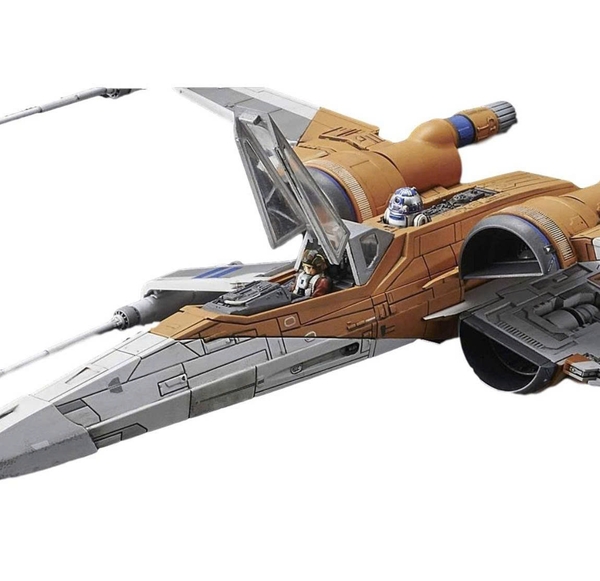 [HÀNG SẴN] BANDAI MÔ HÌNH LẮP RÁP 1/72 POE'S X-WING FIGHTER