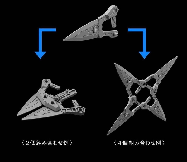 [HÀNG SẴN] BANDAI PHỤ KIỆN MÔ HÌNH 1/144 30MM 1/144 OPTION WEAPON 1 FOR RABIOT