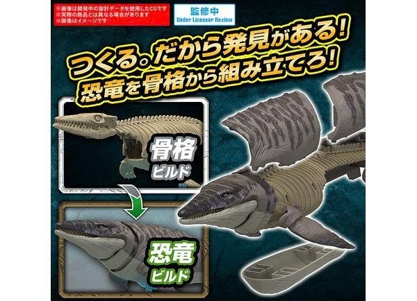 [HÀNG SẴN] BANDAI MÔ HÌNH LẮP RÁP PLANNOSAURUS JURASSIC WORLD Mosasaurus (CÓ KHUNG XƯƠNG)