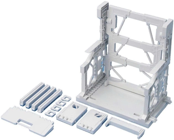 [HÀNG SẴN] BANDAI PHỤ KIỆN MÔ HÌNH BUILDERS PARTS SYSTEM BASE 001 (WHITE)