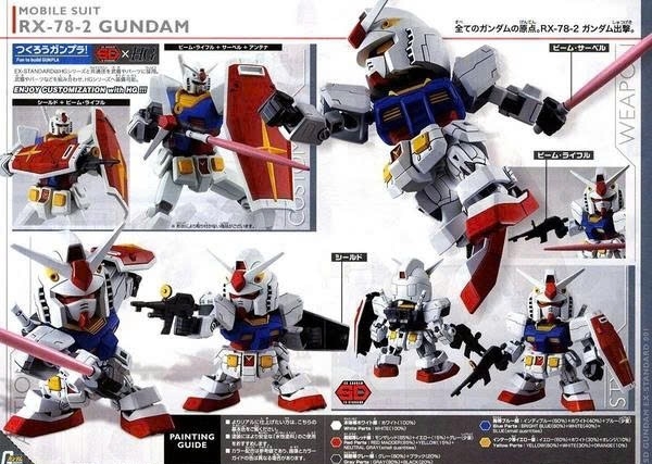 [HÀNG CÓ SẴN] BANDAI SD EX-STANDARD RX-78-2 GUNDAM