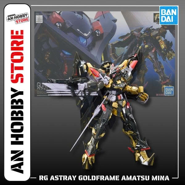 [HÀNG SẴN] BANDAI Mô hình lắp ráp RG 1/144 GUNDAM ASTRAY GOLDFRAME AMATSU MINA