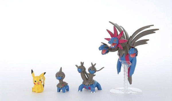 [HÀNG SẴN] BANDAI MÔ HÌNH LẮP RÁP POKEPLA EVOLUTION SERIES SAZANDORA (HYDREIGON) EVOLUTION SET
