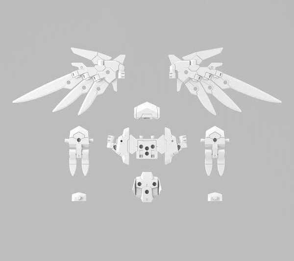 BANDAI MÔ HÌNH LẮP RÁP 30MM 1/144 OPTION PARTS SET 17 (WING UNIT 1)