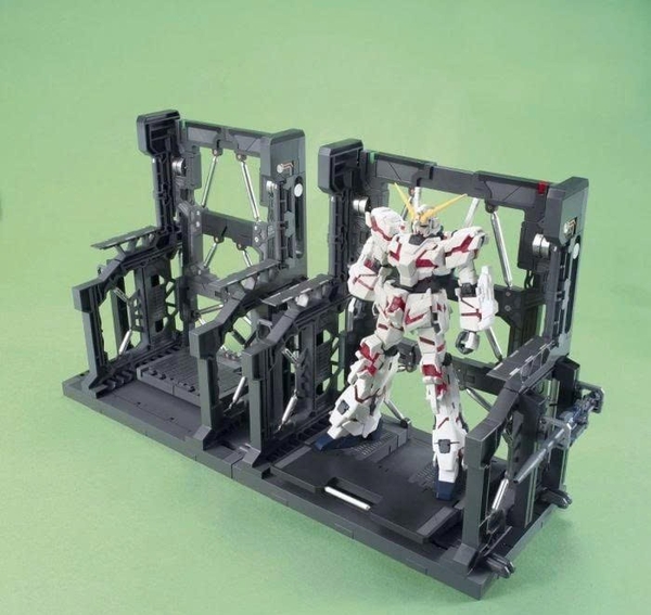 [HÀNG SẴN] BANDAI PHỤ KIỆN MÔ HÌNH BUILDERS PARTS SYSTEM BASE 001 (BLACK)