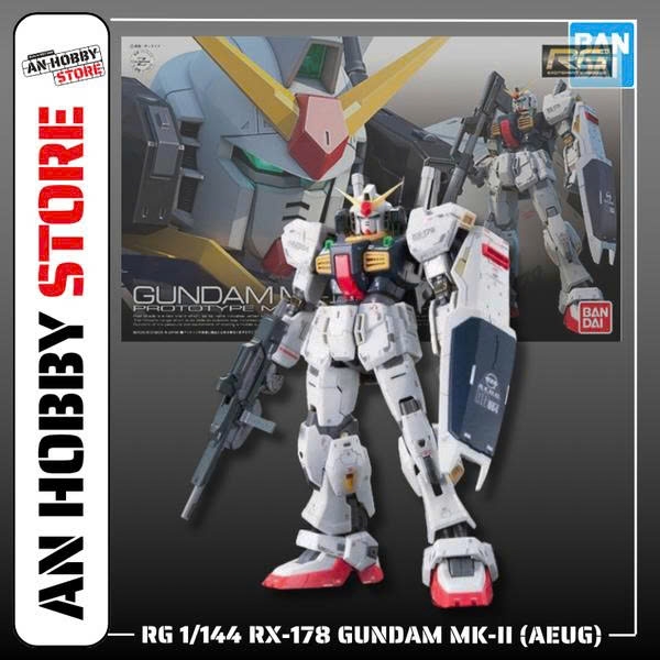 [HÀNG SẴN] BANDAI MÔ HÌNH LẮP RÁP RG 1/144 RX-178 GUNDAM MK-II trắng (AEUG)