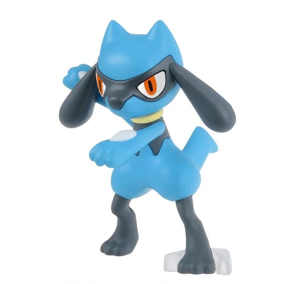 [HÀNG CÓ SẴN] Mô hình lắp ráp Pokemon Plastic Model Collection 44 Select Series Riolu & Lucario Plastic model Bandai