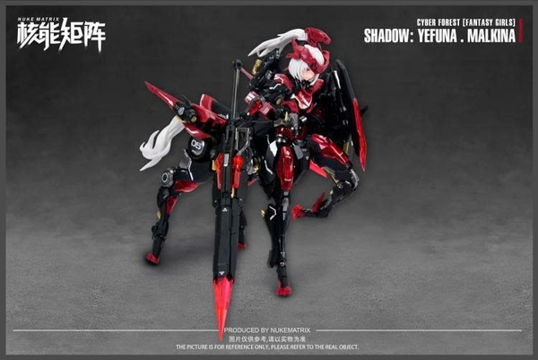 [HÀNG CÓ SẴN] MÔ HÌNH LẮP RÁP CF05 Cyber Forest Fantasy Girls Shadow : Yefuna Malkina (TẶNG BASE, DECAL NƯỚC)