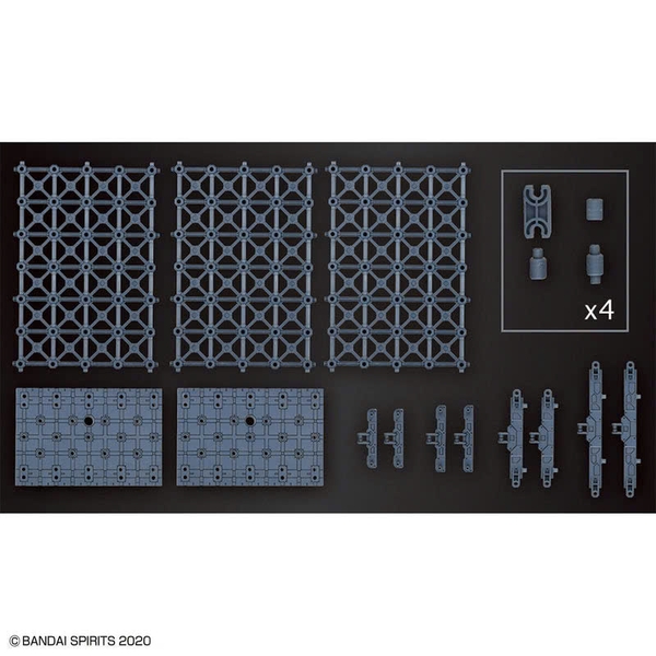 [HÀNG SẴN] BANDAI PHỤ KIỆN MÔ HÌNH BASE CHUỒNG NGỰA CUSTOMIZE SCENE BASE (TRUSS BASE Ver.) CHÍNH HÃNG
