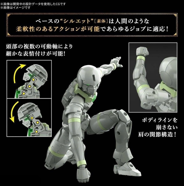[HÀNG SẴN] BANDAI MÔ HÌNH LẮP RÁP 30MF LIBER ARCHER