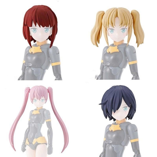 [HÀNG SẴN] BANDAI PHỤ KIỆN MÔ HÌNH GUNDAM 30MS OPTION HAIR STYLE PARTS Vol.1 ALL 4 TYPES