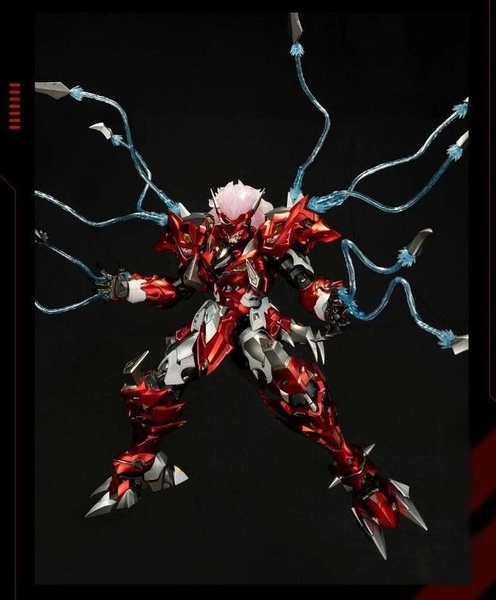 [HÀNG CÓ SẴN] Moshow Toys Mô hình Lắp sẵn Metal Build 1/72 ASYURA (tặng kèm base, Effect)