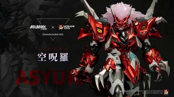 [HÀNG CÓ SẴN] Moshow Toys Mô hình Lắp sẵn Metal Build 1/72 ASYURA (tặng kèm base, Effect)