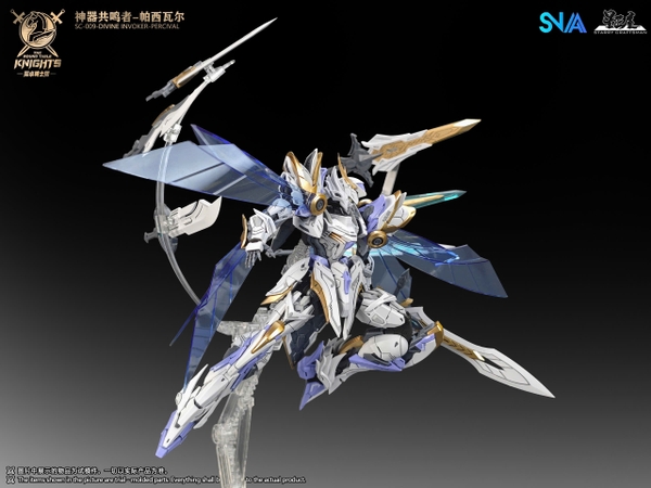 [HÀNG SẴN] MÔ HÌNH LẮP RÁP SC009 DIVINE INVOKER PERCIVAL SNAA BG 1/144 - PHIÊN BẢN DELUXE ĐẶC BIỆT