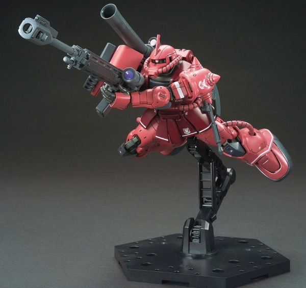 [HÀNG SẴN] BANDAI MÔ HÌNH LẮP RÁP HG 1/144 MS-06S ZAKU Ⅱ PRINCIPALITY OF ZEON CHAR AZNABLE’S MOBILE SUIT Red Comet Ver.