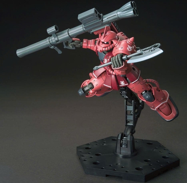 [HÀNG SẴN] BANDAI MÔ HÌNH LẮP RÁP HG 1/144 MS-06S ZAKU Ⅱ PRINCIPALITY OF ZEON CHAR AZNABLE’S MOBILE SUIT Red Comet Ver.