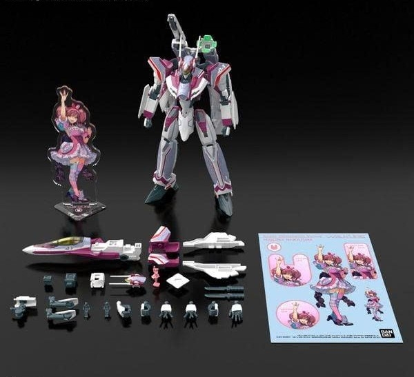 [HÀNG SẴN] BANDAI MÔ HÌNH LẮP RÁP HG 1/100 VF-31C SIEGFRIED (MIRAGE FARINA JENIUS USE) Deluxe Set