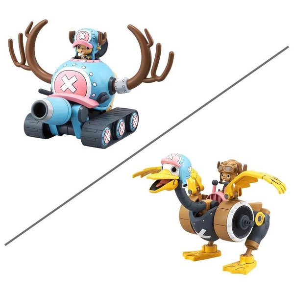 [HÀNG SẴN] BANDAI MÔ HÌNH LẮP RÁP CHOPPER ROBO 1&2 (CHOPPER TANK&CHOPPER WING) CHÍNH HÃNG