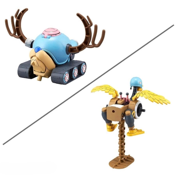 [HÀNG SẴN] BANDAI MÔ HÌNH LẮP RÁP CHOPPER ROBO 1&2 (CHOPPER TANK&CHOPPER WING) CHÍNH HÃNG