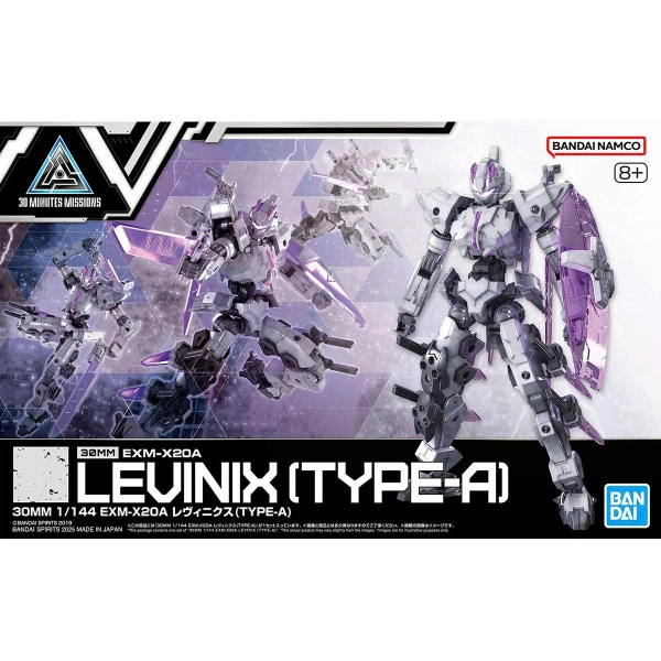[HÀNG SẴN] BANDAI MÔ HÌNH LẮP RÁP 30MM 1/144 EXM-X20A LEVINIX (TYPE-A）