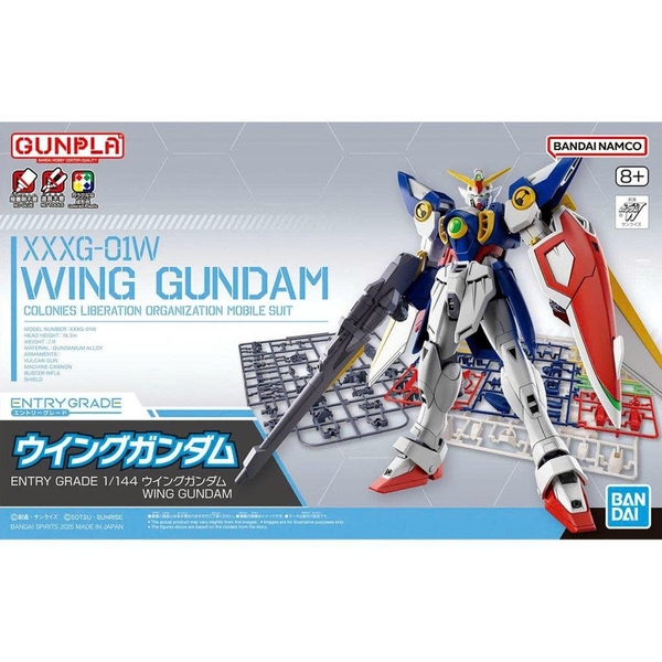 [HÀNG SẴN] BANDAI MÔ HÌNH LẮP RÁP ENTRY GRADE 1/144 WING GUNDAM