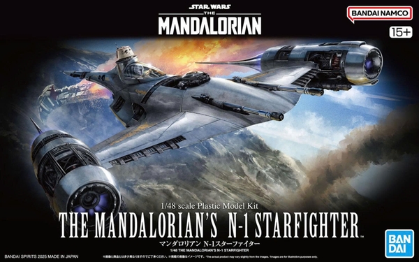 [HÀNG SẴN] BANDAI MÔ HÌNH LẮP RÁP 1/48 THE MANDALORIAN’S N-1 STARFIGHTER CHÍNH HÃNG