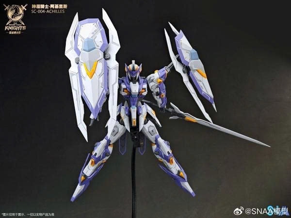 [HÀNG SẴN] Mô Hình Lắp Ráp SNAA BE 1/144 SC004 Achilles (tặng kèm decal nước)