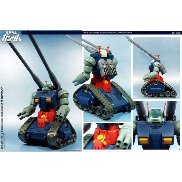 [HÀNG CÓ SẴN] BANDAI Mô hình lắp ráp 1/144 HGUC RX-75 GUNTANK