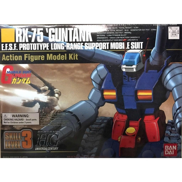 [HÀNG CÓ SẴN] BANDAI Mô hình lắp ráp 1/144 HGUC RX-75 GUNTANK