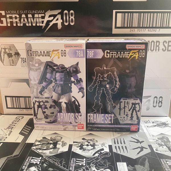 [HÀNG SẴN] BANDAI MÔ HÌNH LẮP RÁP MOBILE SUIT GUNDAM GFRAME FA 08  W/O GUM CHÍNH HÃNG