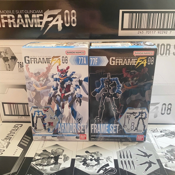 [HÀNG SẴN] BANDAI MÔ HÌNH LẮP RÁP MOBILE SUIT GUNDAM GFRAME FA 08  W/O GUM CHÍNH HÃNG