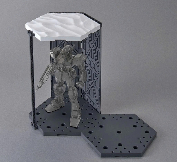 [HÀNG CÓ SẴN] BANDAI Mô hình lắp ráp 1/144 Customize Scene Base (Snowfield Ver.)