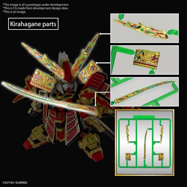 [HÀNG SẴN] BANDAI Mô hình lắp ráp SDW Heroes 35 Musha Gundam The 78th