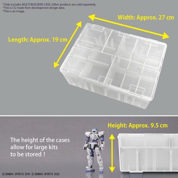 [HÀNG SẴN] BANDAI HỘP ĐỰNG DỤNG CỤ, MÔ HÌNH MULTI BUILDERS CASE