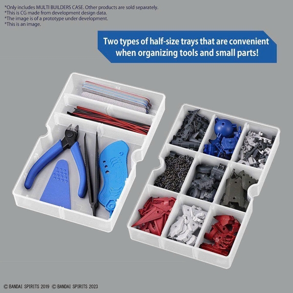 [HÀNG SẴN] BANDAI HỘP ĐỰNG DỤNG CỤ, MÔ HÌNH MULTI BUILDERS CASE