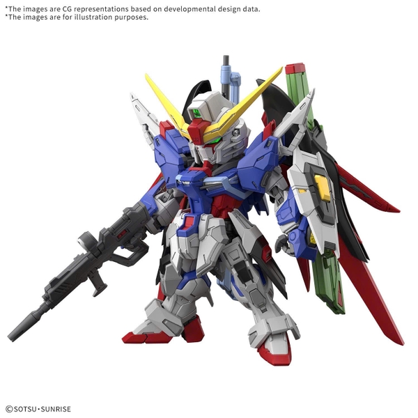 [HÀNG SẴN] BANDAI - MÔ HÌNH LẮP RÁP MGSD DESTINY GUNDAM CHÍNH HÃNG