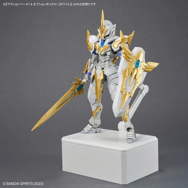 [HÀNG SẴN] BANDAI ĐẾ DỰNG ACTION BASE 7 & OPTION BOX [WHITE] CHÍNH HÃNG