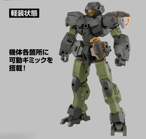 [HÀNG SẴN] BANDAI MÔ HÌNH LẮP RÁP 30MM 1/144 eEXM-23 TECPROT 02
