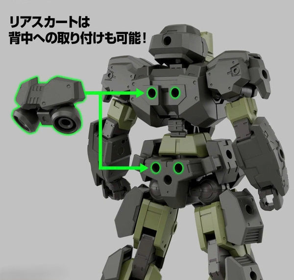[HÀNG SẴN] BANDAI MÔ HÌNH LẮP RÁP 30MM 1/144 eEXM-23 TECPROT 02